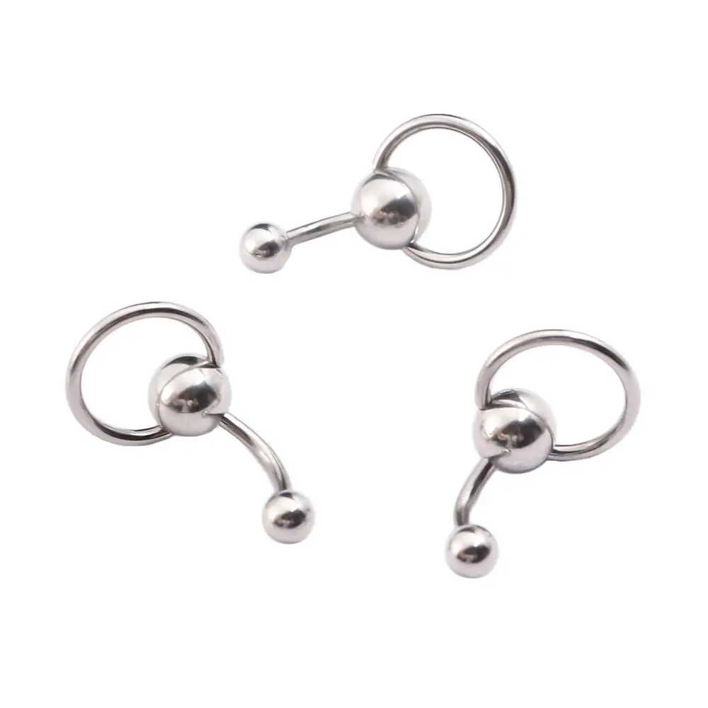 Punk For Women Surgical Steel Accessories 1 Pc Earrings Navel Piercing Belly Button Rings Jewelry Body Piercing