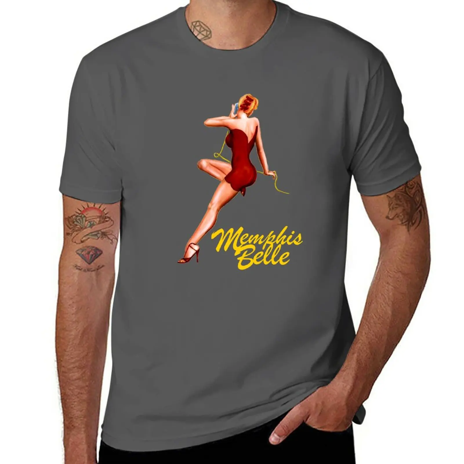 

New Memphis Belle T-Shirt quick drying shirt blank t shirts heavyweight t shirts custom t shirt plain t shirts men