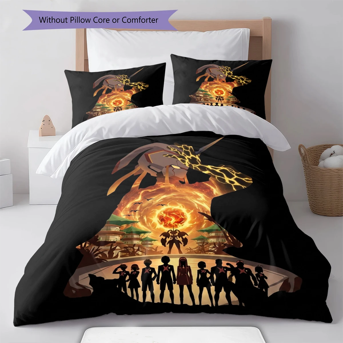 DARLING in the FRANXX Comfortable Softness Duvet Cover, Children Bedding Gift, Extra Large  Multiple Sizes -HE78