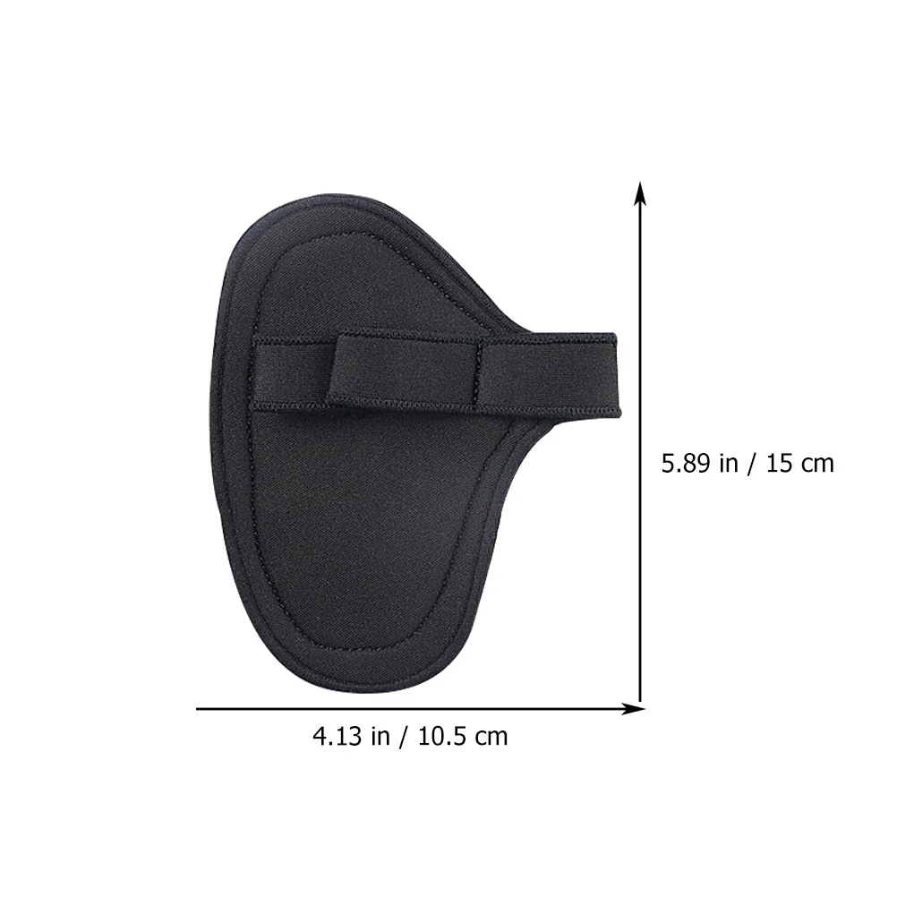 زوج واحد من قفازات رفع الأثقال بنصف أصابع قابلة للتنفس وغير قابلة للانزلاق لحماية راحة اليد للتدريب الرياضي في الهواء الطلق وركوب الدراجات والقيادة