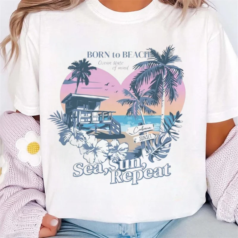 مطبوعة المرأة 90s ملابس لطيف أزياء قصيرة الأكمام الكرتون لطيف الدب نمط تي شيرت المرأة الحلو ومتعددة الاستخدامات تي شيرت #5