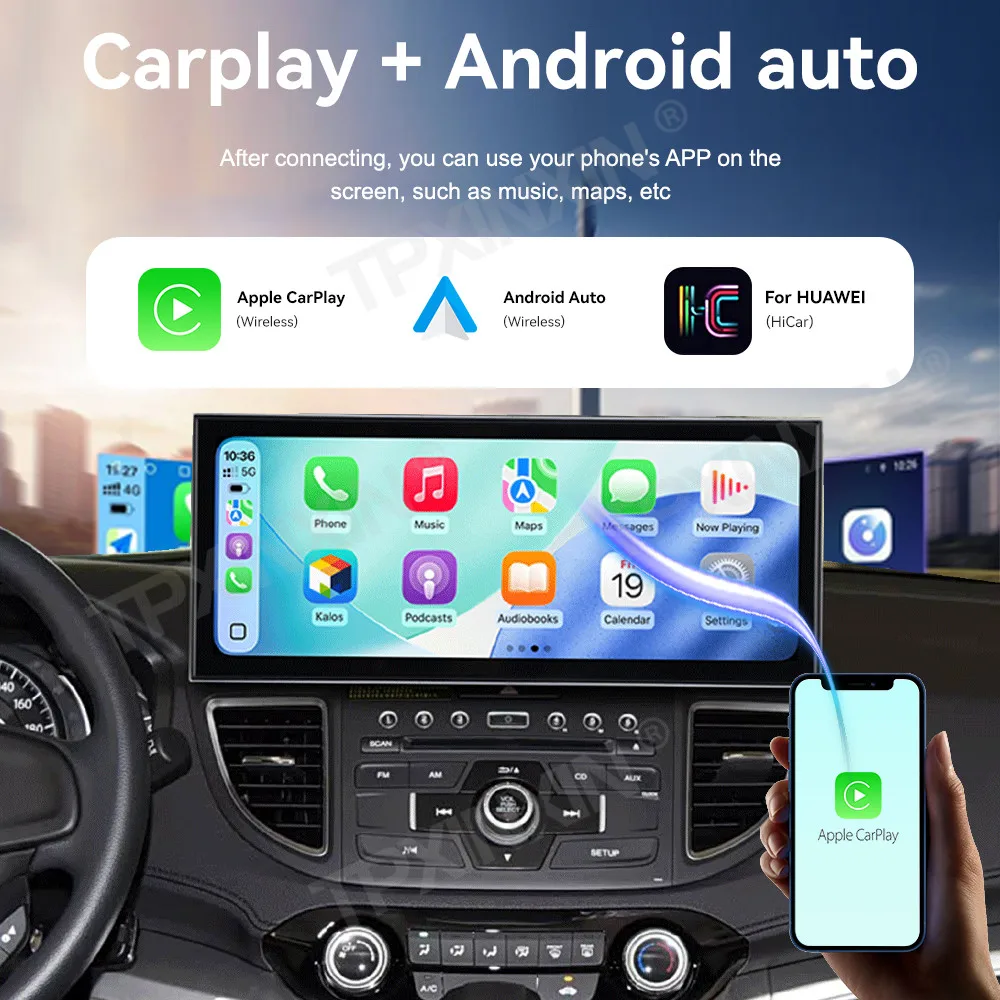 

Qualcomm 8 core Car Radio For Honda CRV 2012~2016 Android 15 GPS Navigation Multimedia Video Stereo Receiver Carplay Head Unit