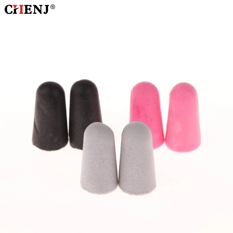 

10 Pairs Work Study Sleep Aid Ear Care Reusable Travel Aircraft Noise Reduction Soft Foam Ear Plugs Anti Noise Earplugs