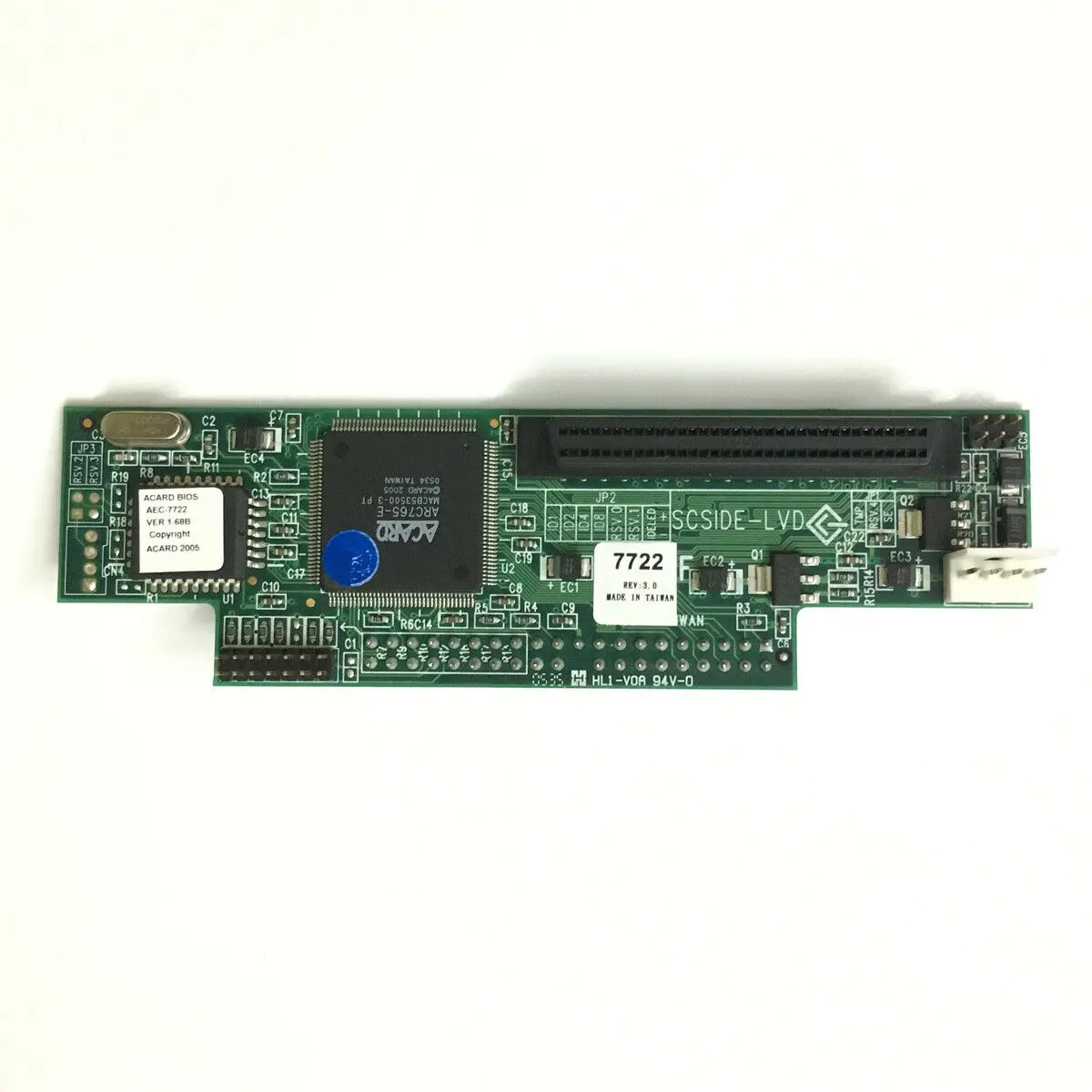 Imagem -04 - para Ibm Acard Ide para Lvd-scsi Ponte Adaptador de Armazenamento Controlador Adaptador Aec7722