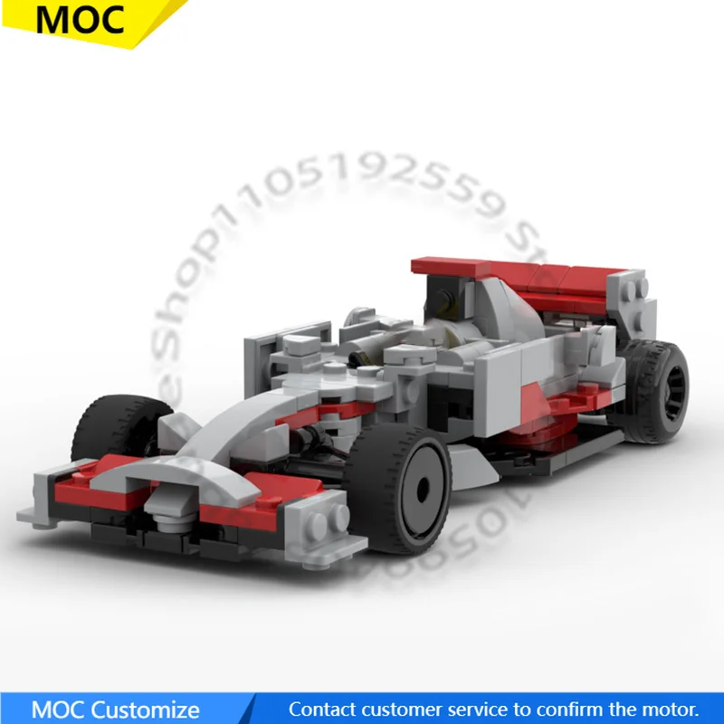 

270 PCS Supercar MP4/23 MOC Customize Modular Building Block Design Model Simple Kids Brick Creative DIY Boy Christmas Toy Gift
