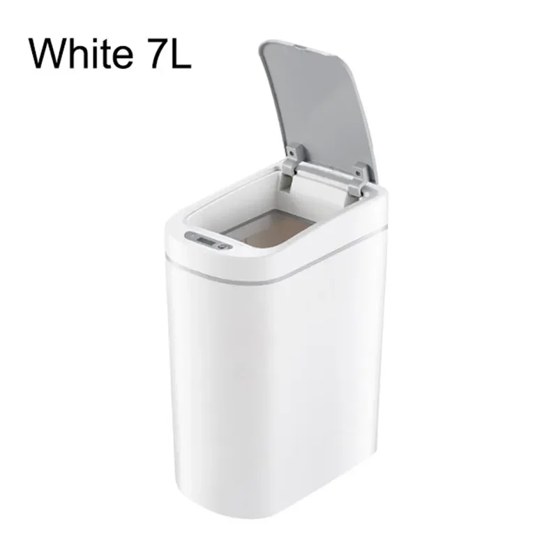 Xiaomi NINESTARS Smart Trash Can - Motion Sensor Auto Sealing LED Cover - 7L Home Ashcan Bins IPX3 Waterproof