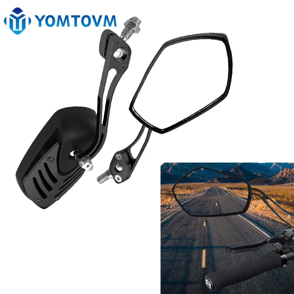 Motorcycle Rearview Mirrors Motorbike Side Mirror Motocross Back Side Mirror For Scooter E-Bike ATV Moto Dirt Pit Bike 8mm 10mm