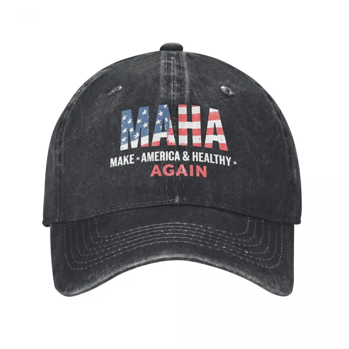 Make America Healthy Again MAHA Baseball Cap Kpop Rock Dropshipping Trucker Hat Women Men Stylish Sun Visors Snapback Cap