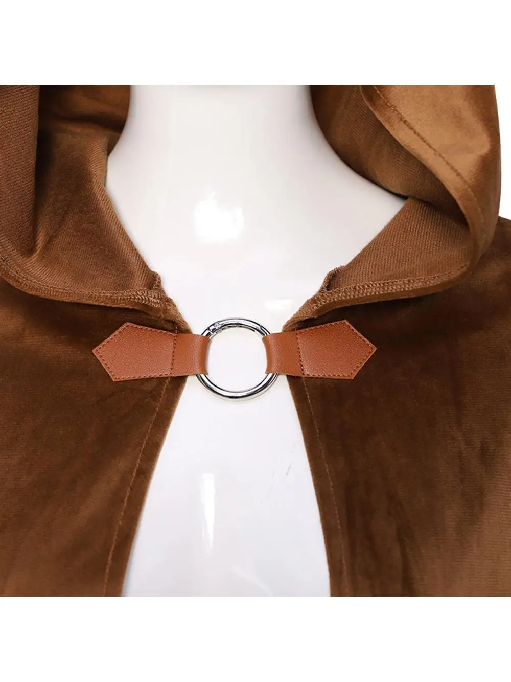 عباءة بغطاء للرأس من القطيفة المخملية بتصميم عتيق، زي لحفلات الهالوين، وصول جديد من مصنع صيني، خريف 2024 #1