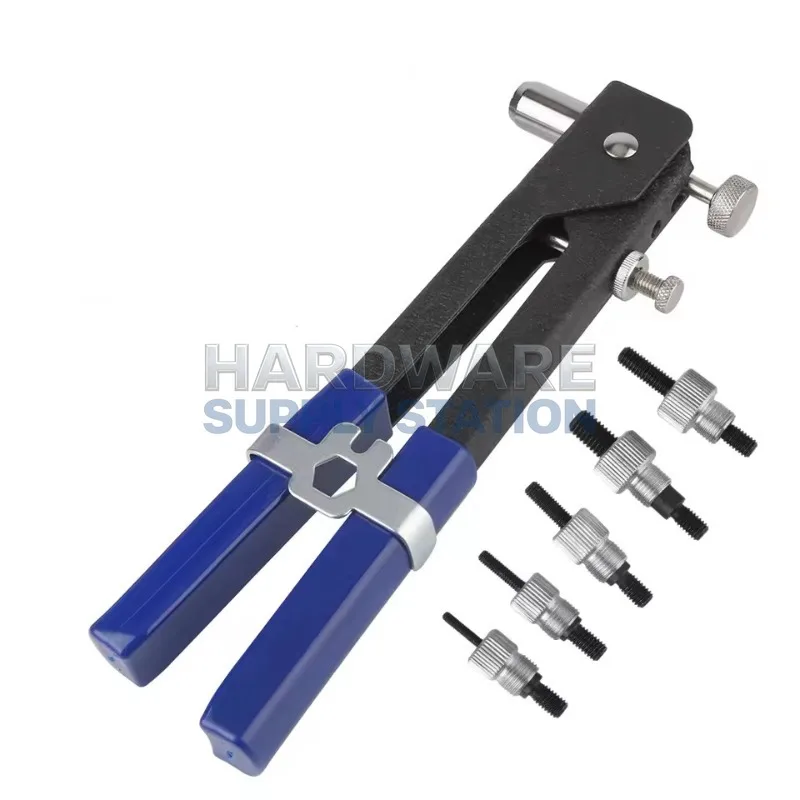 

Rivet Nut Set, Factory Direct Sales Manual Type, Universal Tool Kit For Rivet Nut Gun And Nut Installation Work Operations