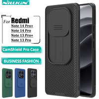 Nillkin for Xiaomi Redmi Note 14 Pro / Redmi Note 13 Pro+ CamShield Pro Phone Case, PC+TPU with Sliding Camera Cover