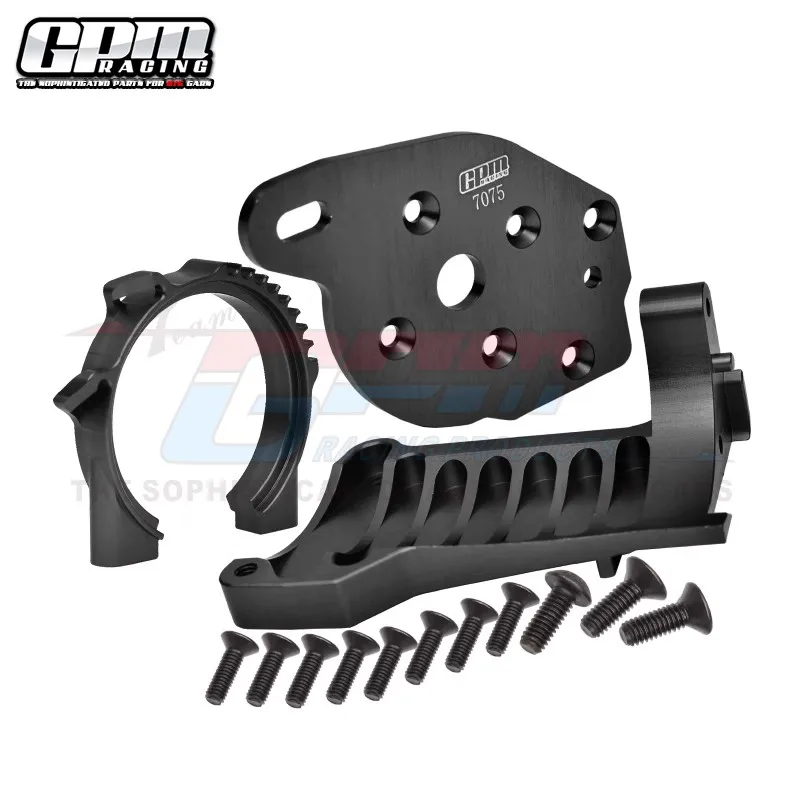 GPM CNC 7075 Aluminum Motor Mounts 8960 For TRAXXAS 1/10 Maxx W/Widemaxx