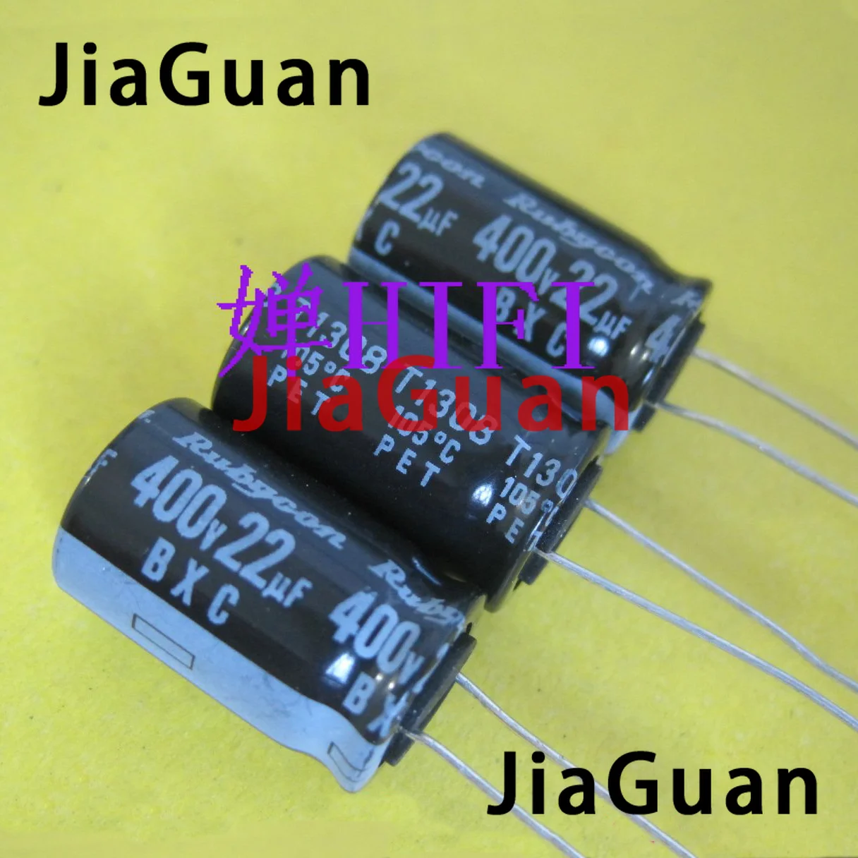 

10PCS RUBYCON BXC 400v22uf 12.5X20MM electrolytic capacitor 22uF/400V high frequency low resistance long life 400V 22UF