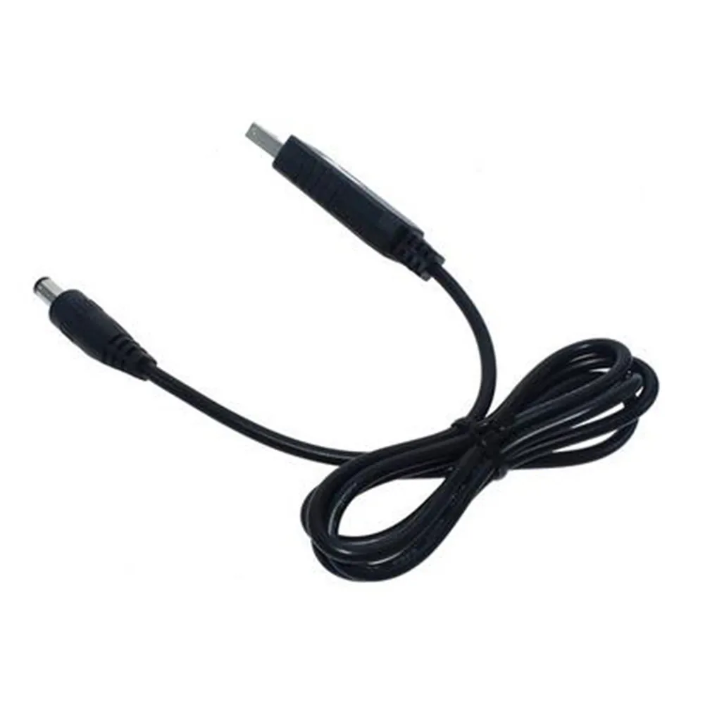 DC 5V Input USB to 9V 12V Output Boost Cable Converter 5 5x2 1mm Connector for Power Bank Router Car and Small USB Device Power