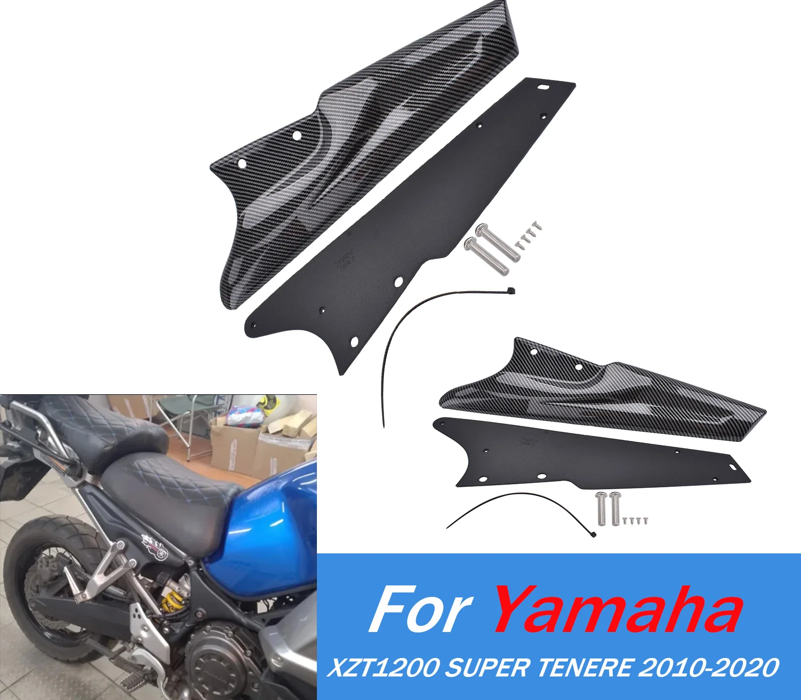 

For Yamaha XT1200Z Super Tenere 2010-2020 Frame Infill Side Panel Protector Guard Cover Shield Motorcycle Accessories Protection