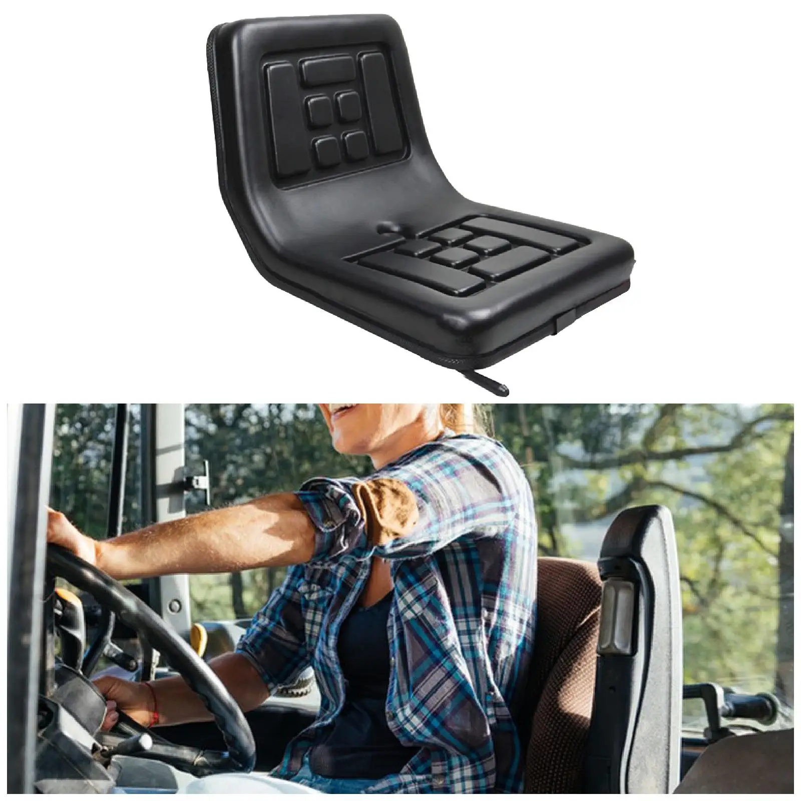 Forklift Seat Tractor Seat Agricultural Vehicle Seat Waterproof for Agricultural