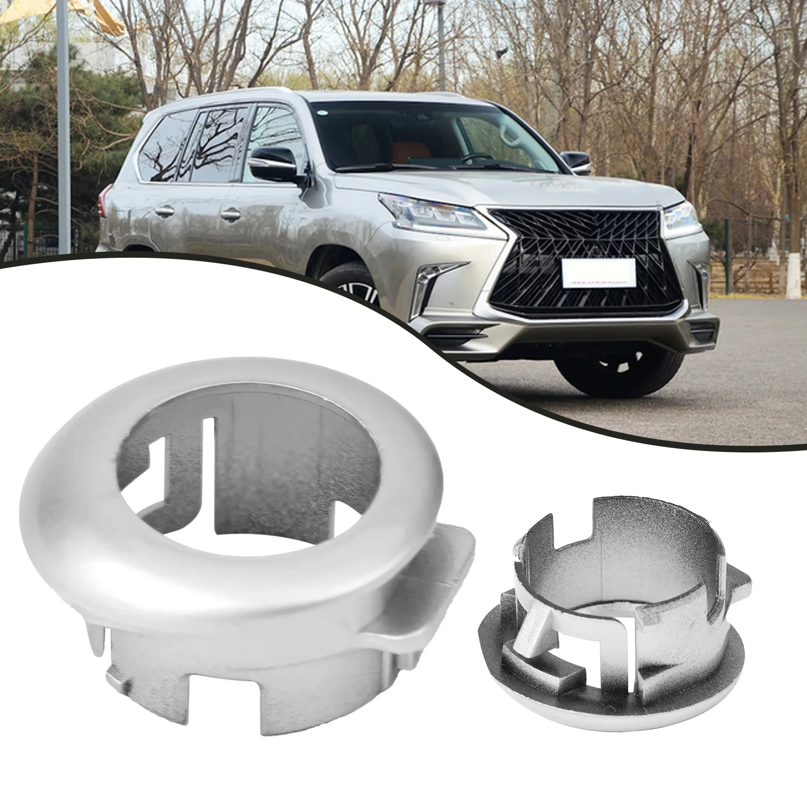 

1pc PDC Parking Sensor Retainer Cover For Toyota For Lexus LX570 460 89348-28090 Ultrasonic Sensor Retainer Cover