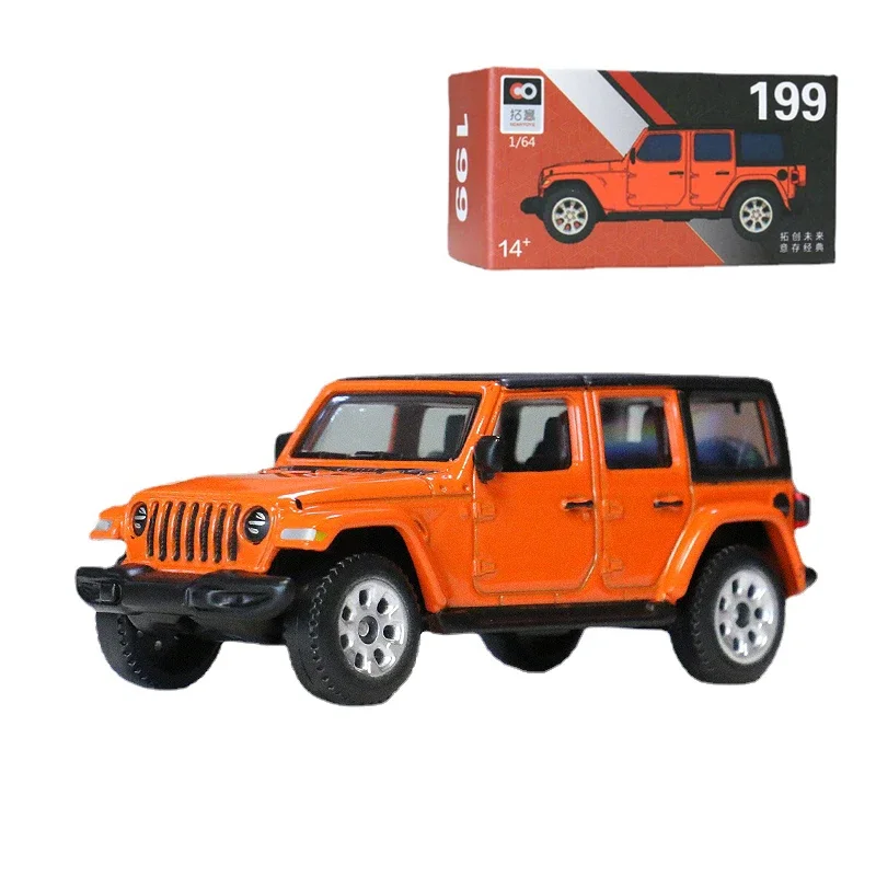 

Diecast 1/64 Scale Model Cars Alloy Vehicle Jeep Wrangler SUV Classic Collection Display Simulation Toys for Boys Gifts for Kids