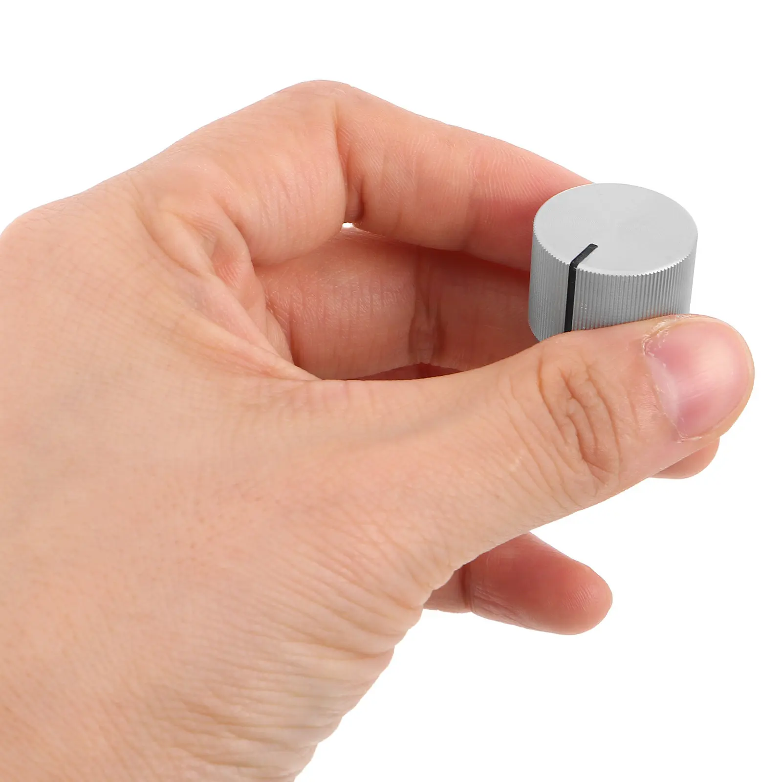 

1 Set Guitar Volume Knob Black Aluminum Alloy 6Mm Insert Potentiometer Cap Replacement Electric Guitar Bass Control Knobs