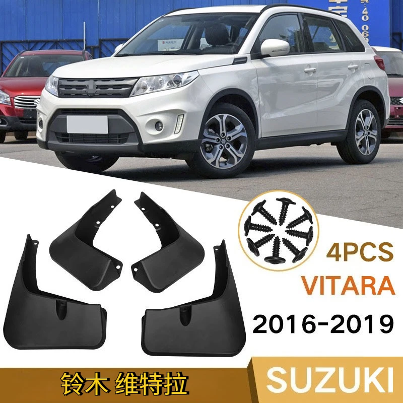 

Car Mud Flaps For Suzuki VITARA 16-19 Mudflaps Splash Mudguards Accessories