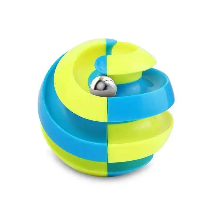 Duży Orbit Ball Fidget Spinner z Obrotową Torbą, Nieskończona Zabawa z Przewracaniem, Puzzle, Nowatorska Kreatywna Zabawka Antystresowa, Prezent