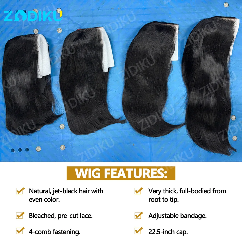 ZIDIKU 10-16 بوصة غلويليس الباروكات شعر الإنسان شعر طبيعي مفرود الباروكات 4x4 HD الدانتيل بوب شعر بشري قصير الباروكات 100% جودة الشعر البشري