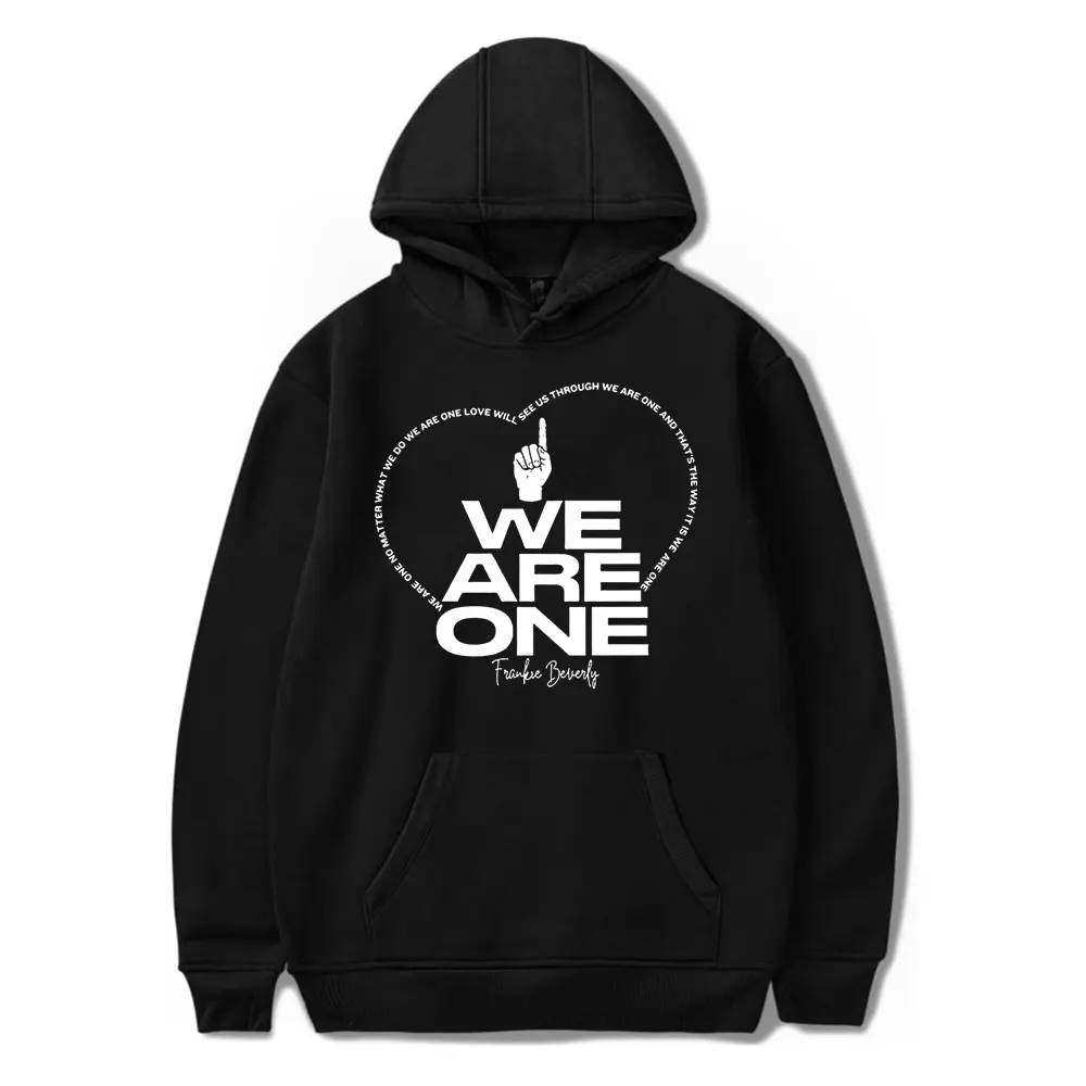 Comuna ie lested ly Maze Rip Merch We Are One-Chemise de protection à capuche avec poche à cordon, pulls hip hop pour hommes et femmes