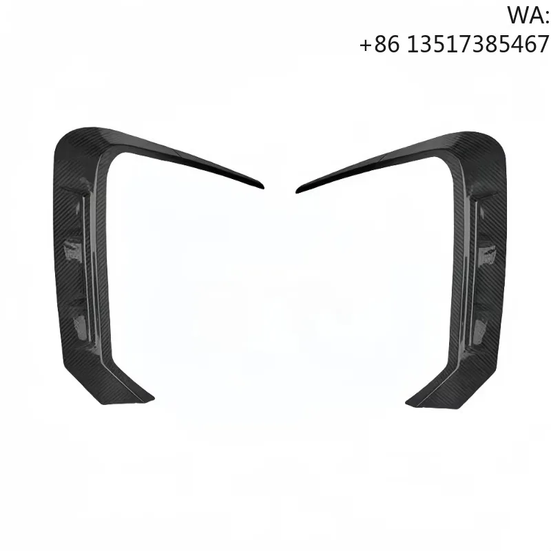 

Modified for BMW M-style Dry Carbon Fiber Front Bumper Trim for BMW 7 Series G70 Body Trim Upgrade