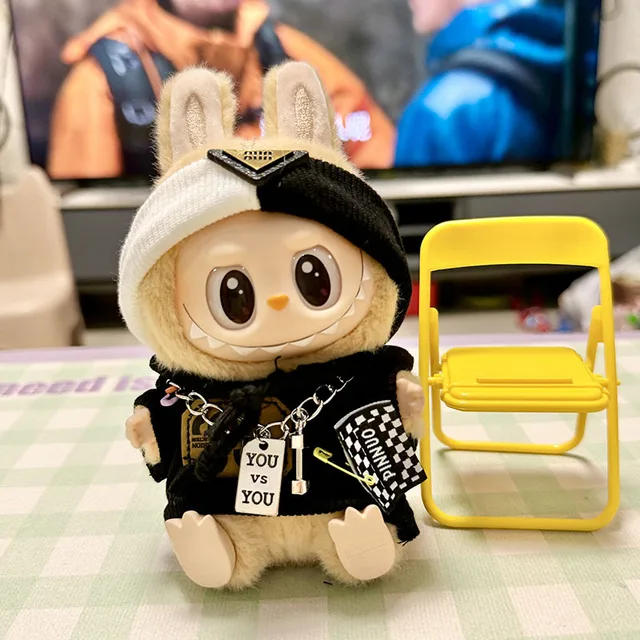 2025 Nouveaux Cadeaux Labubu Poupée Labubu, Ensemble De Jouets En Peluche Vinyle Carte Suspendue Figurines Bo Te Aveugle U Les Monstres Peluche Jouet