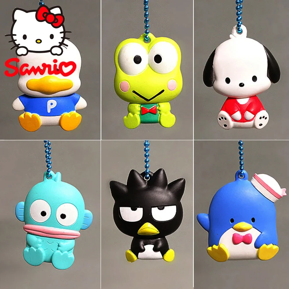 Sanrio 5Cm Figure Christmas Anime Kawaii Dog Kero Keroppi Action BADTZ-MARU Collection Materials Birthday Doll Gifts Toys