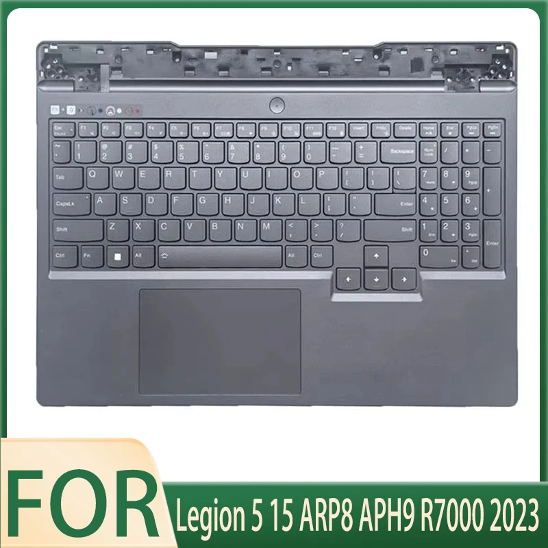 

New Laptop US Keyboard Cover/Shell for Legion 5 15 ARP8 APH9 R7000 2023 Palm Rest Keyboard Case