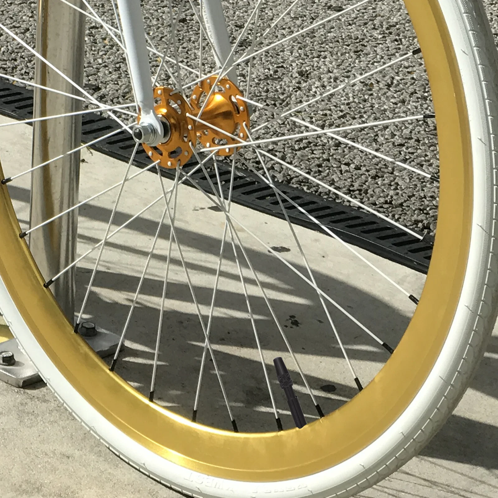 1pc Extended Valve Stems For Bike Inner Tube Aluminum Alloy Tire Nozzle Lightweight Bicycles Valves Stems Tubeless Tires