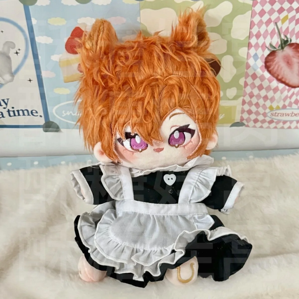 Farcito da 20 cm Pretty Derby TM Opera O Anime Peluche Bambola Giocattolo Figura di cartone animato Peluche Vestire Abbigliamento Cuscino Decor Regalo