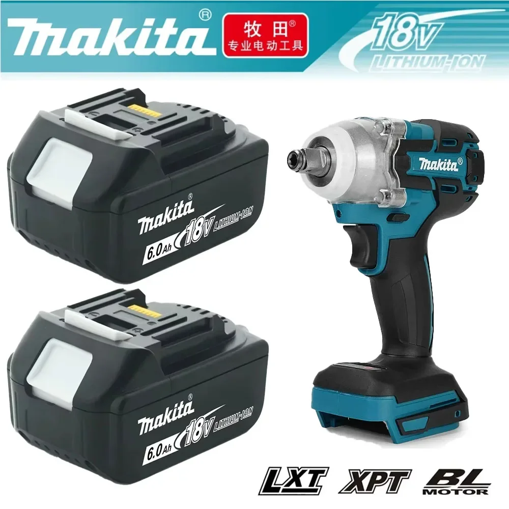 

100%Brand new original Makita rechargeable 18V6Ah electric tool battery MAKITA tool DTW285 DTW700LXT BL1860B BL1860BL1850 BL1830