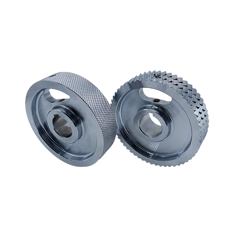 Hard and durable woodworking machinery parts Tooth steel feed roller Feed wheel for mold planning