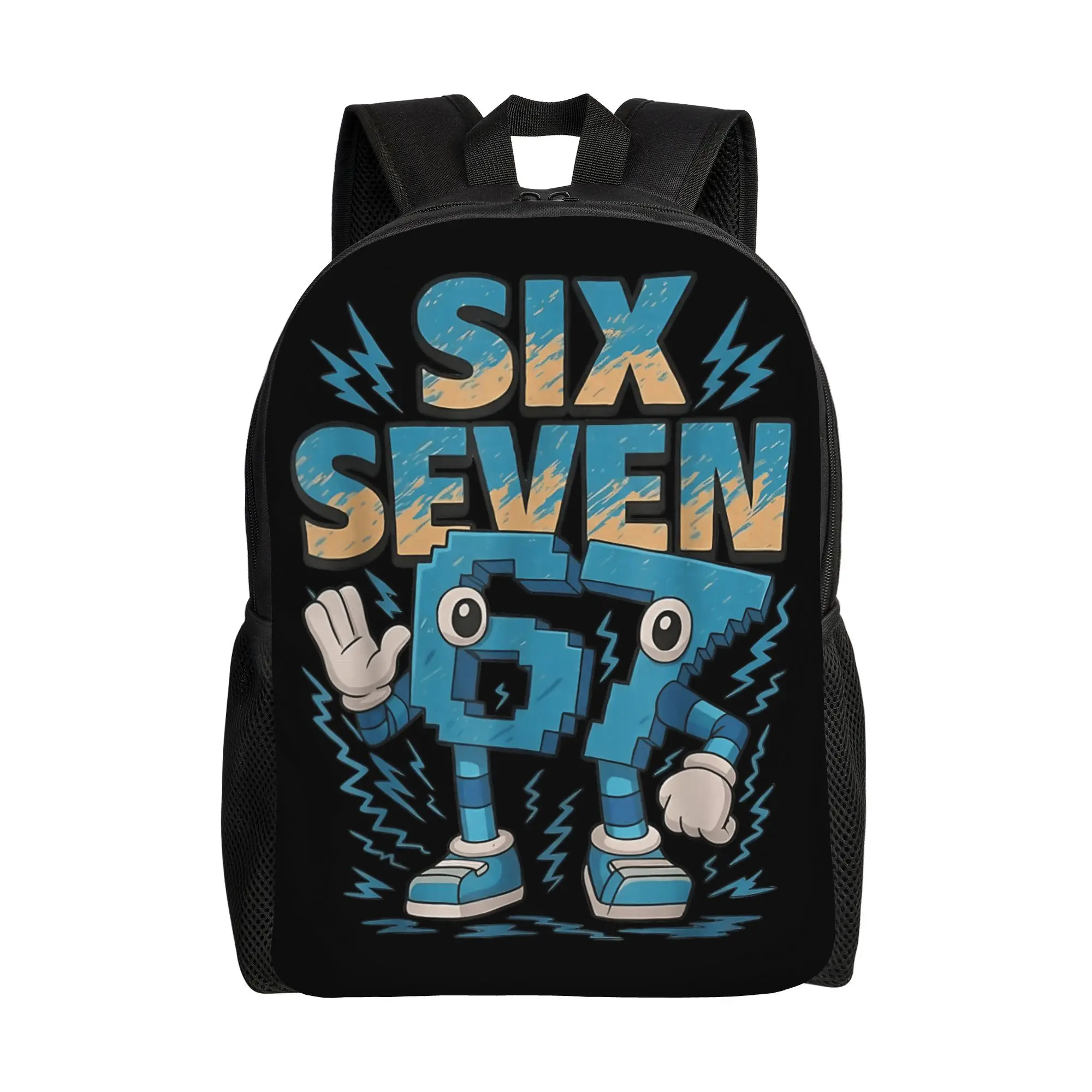 

Рюкзак 67 Six Seven 6 7 Italian Brainrot, дорожный рюкзак для женщин и мужчин, красочный, большой, для старшей школы, Kawaii