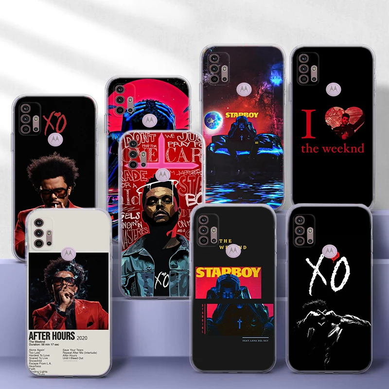 The W-Weeknd Soft Case for LG K71 K8 Plus K9 Lite Q510 K92 Q92 Stylo 6 7 V40 V50 V60  G9 X4 Q61 Q60