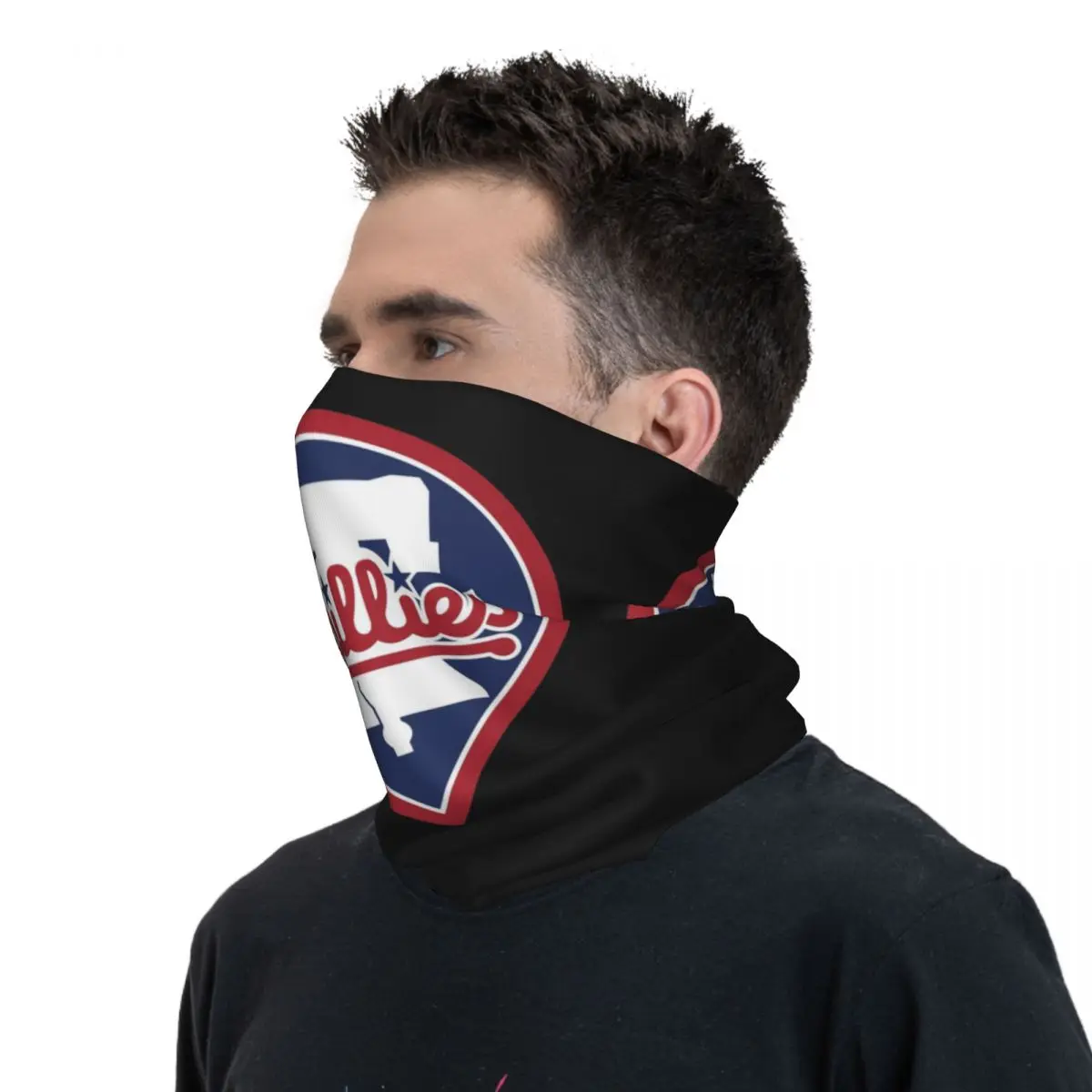 Phillies-Balaclava impressa cidade para homens e mulheres, capa de pescoço, lenço, envoltório, lenço, multifunções, ao ar livre, esportes, adulto, inverno