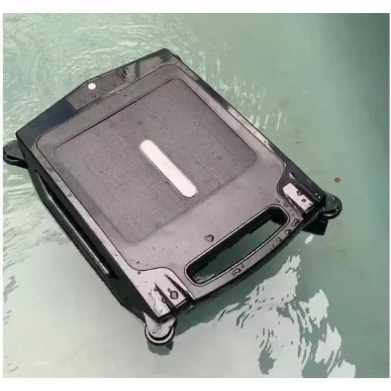 

Solar Powered Robotic Pool Cleaner, Blue Skimmer with All-Day Cleaning, Durable Plastic, Family Use