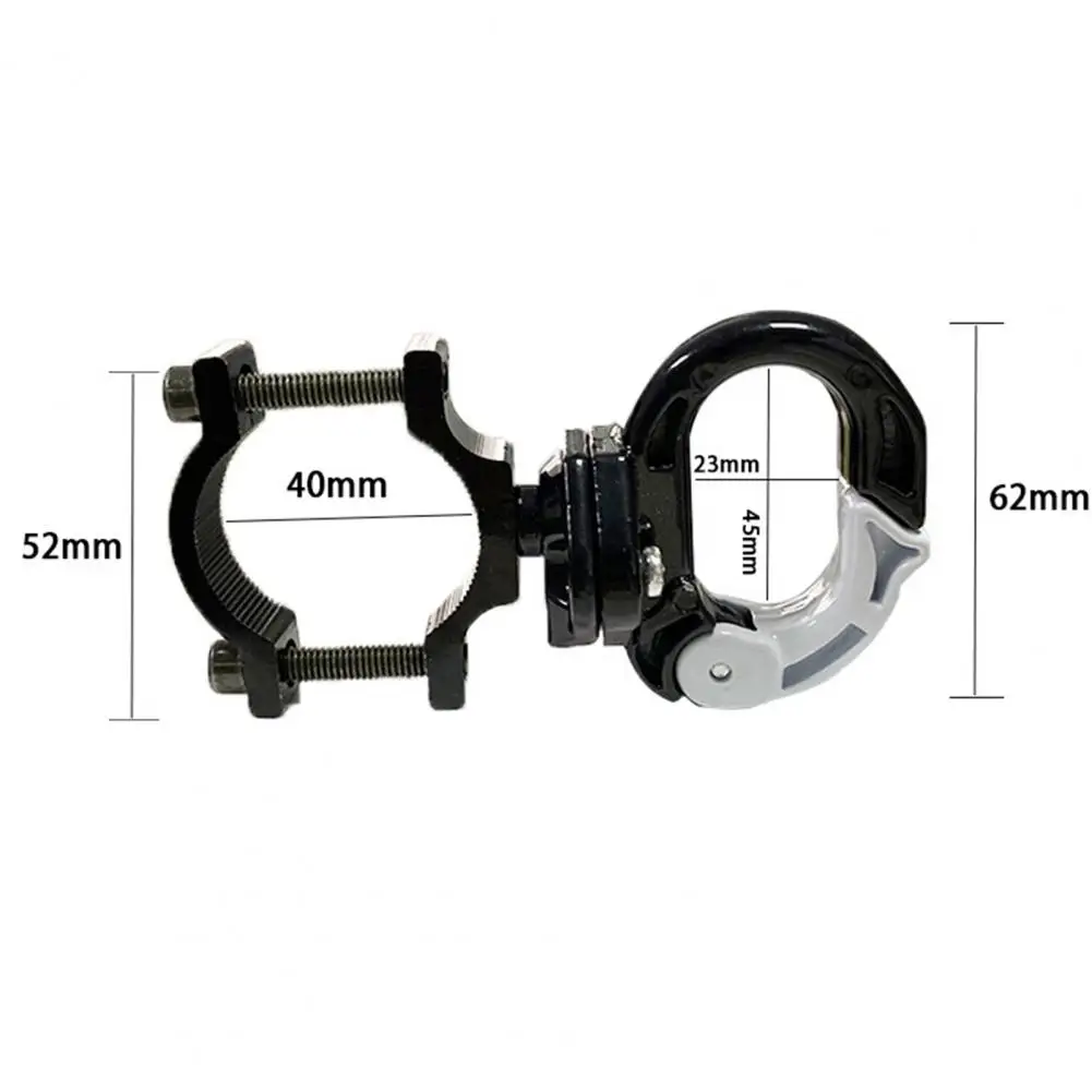 Motorcycle Hook Universal Punch-free Anti-shake Steady Modification Aluminum Alloy Front Motorcycle Hanger Electric Scooter Hook