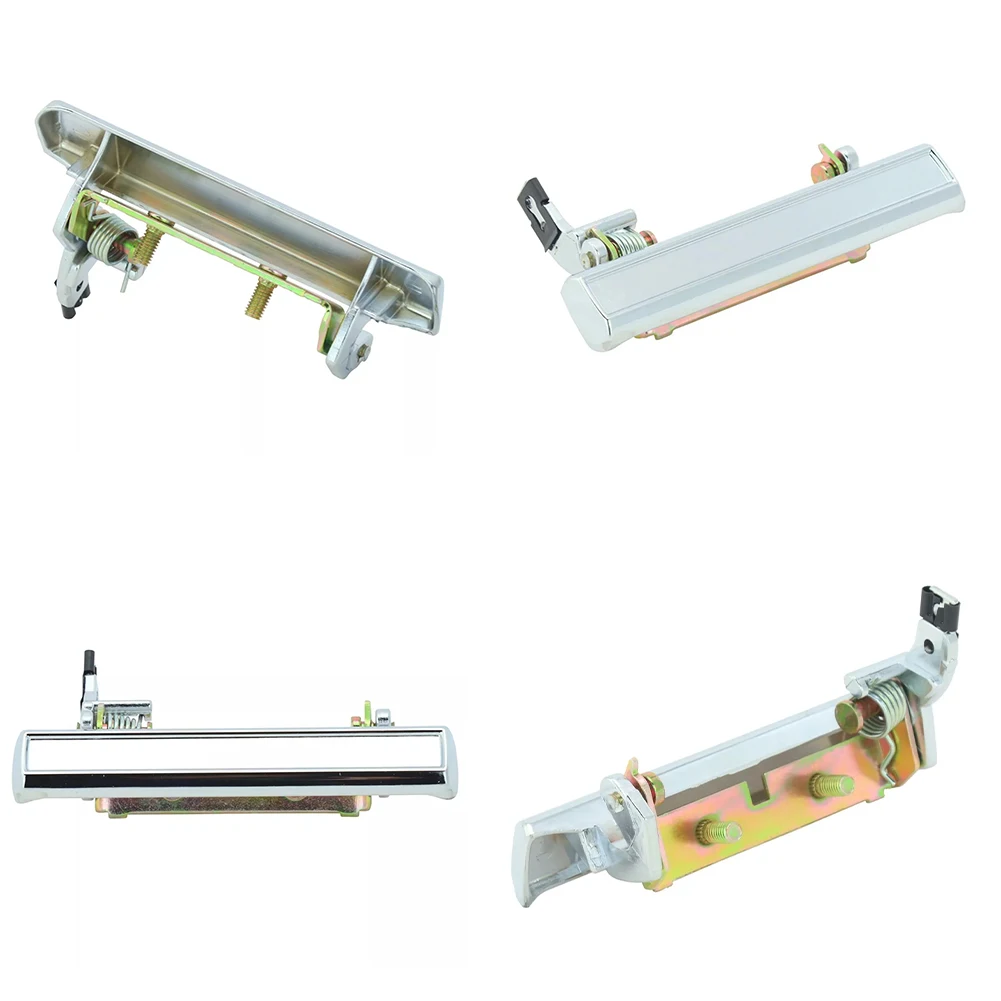 

1Pair Outer Outside Chrome Door Handle Set 77023 77013 Exterior Chrome Door Handle Left & Right for Caprice Impala 1971-1976