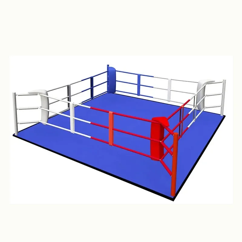 Professional Stage Elevated Type Floor Boxing Ring Custom Martial Arts Equipment Boxing Ring