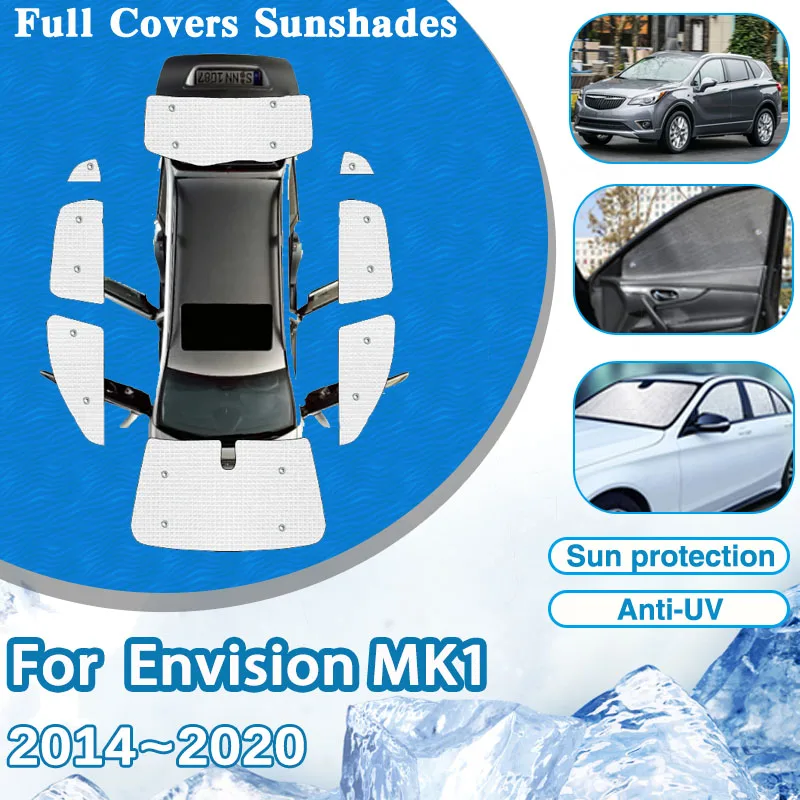 

For Buick Envision MK1 2014~2020 2019 2018 Full Car Privacy Sunshades Front Parasol Window Sun Protect Visor Cover Accessories