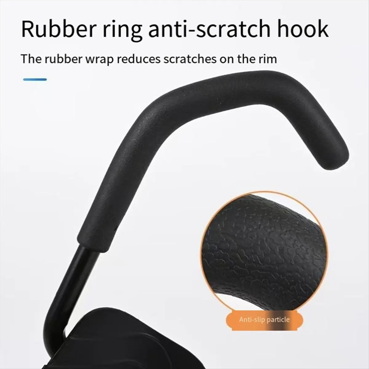 

*ABKM Bicycle Wall Hook, Bicycle Rack, Wall Rack, Adjustable Parking Rack, Mountain Bike Display Rack Hook Without Gear