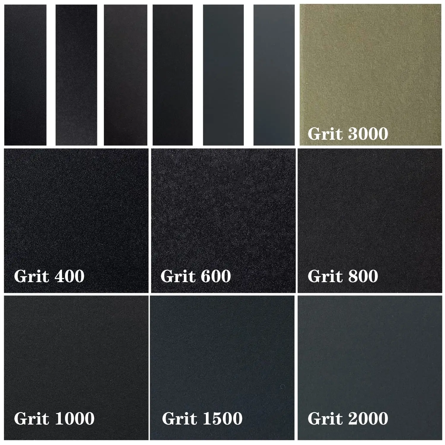 30X93mm Mini Sandpaper Kit 71 Pcs with Hook and Loop Hand Sanding Block for Polishing and Sanding Car Metal Wood Artworks