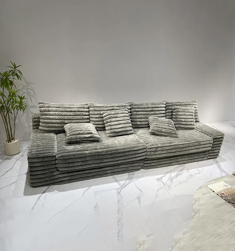 

New Design Italy L-type Luxury Design Compression Sofa Bed Vacuum Compression Sofa Living Room Furniture High Quality Furniture