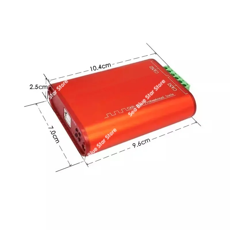 Analyzer USBCAN2 New Energy CAN Card USBCAN-2E-U