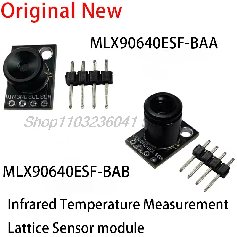 

MLX90640ESF-BAA/BAB Infrared Temperature Measurement Dot Matrix Sensor Module Infrared Imaging/IR Thermal Imager