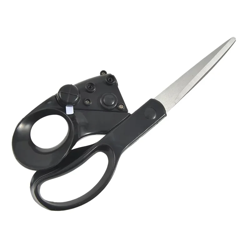 A88E-Popular New Professional Laser Guided Scissors For Home Crafts Wrapping Gifts Fabric Sewing Cut Straight Fast Scissor