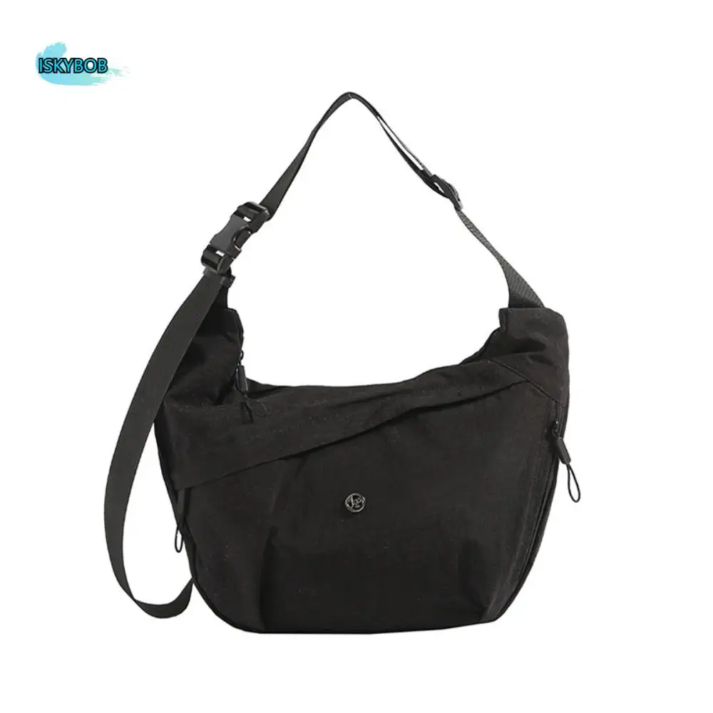 

Casual Korean Style Nylon Crossbody Bag Large Capacity Handbag Oxford Cloth Shoulder Bag All-match Canvas Dumpling Bag Women